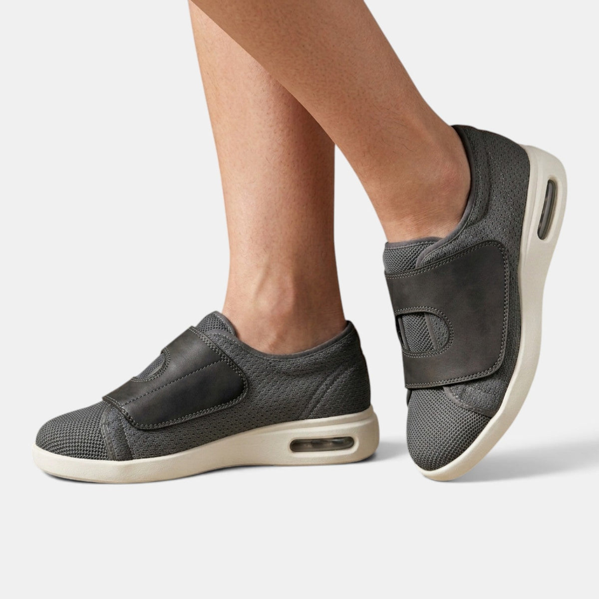 Women's Orthopedic Winter Shoes with Velcro and Non-Slip Sole Comfortable