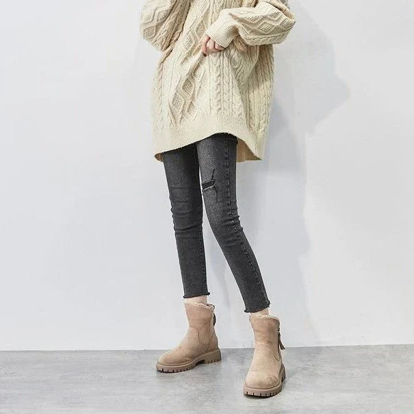 Hope Women's Winter Boots – Warm Soft Suede Boots with Comfortable Lining & Non-Slip Sole