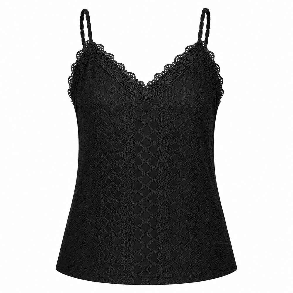 Hannah Turner | Lace-Trim Cami Top For Women