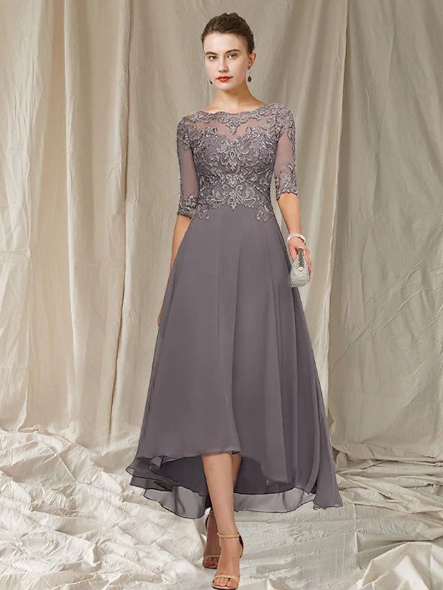 Evening Dress Woman Havana – Elegant Long Lace Dress with Flattering Cut for Festive Occasions