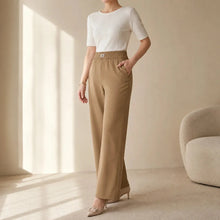 Velora – High Rise Pull-On Wide Leg Stretch Pants for Women
