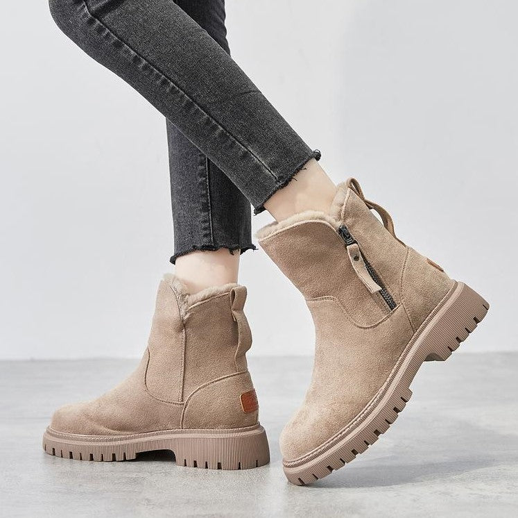 Hope Women's Winter Boots – Warm Soft Suede Boots with Comfortable Lining & Non-Slip Sole