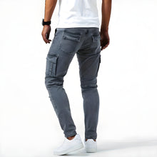 Francois Men's Pants – Comfortable & Modern Elastic Denim Cargo Pants