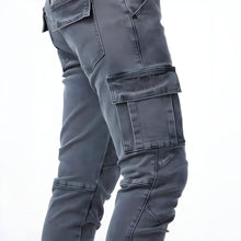 Francois Men's Pants – Comfortable & Modern Elastic Denim Cargo Pants
