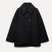 Amélie Woman Oversize Coat – Elegant Soft & Trendy Wool Coat for Winter