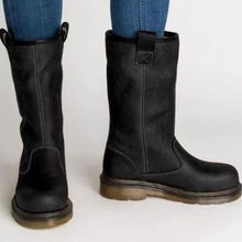 Larah Women's Winter Boots – Warm Slip-On Ankle Boots with Non-Slip Sole
