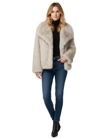 Two Women's Faux Fur Coats – Ultra Soft Texture & Timeless Elegance