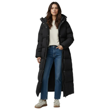 Cray Women's Long Puffer Coat – Elegant Fit, Warm & Wind Resistant