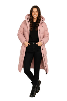 Laura Long Oversized Women's Down Jacket – Warm and Comfortable Winter Puffer Coat