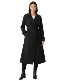 Charlie Women's Trenchcoat – Elegant Mid-Length Double-Breasted Coat with Fitted Cut