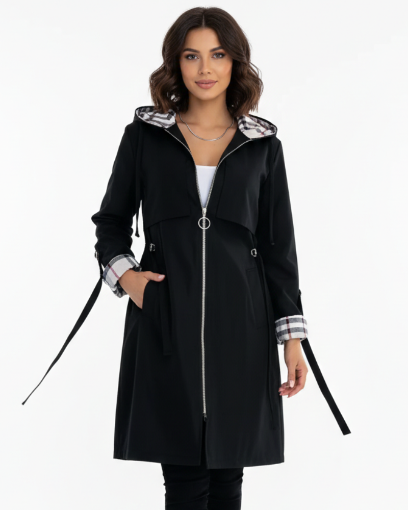 Alyssa Women's Waterproof Windbreaker – Fitted Cut & All-Season Hood