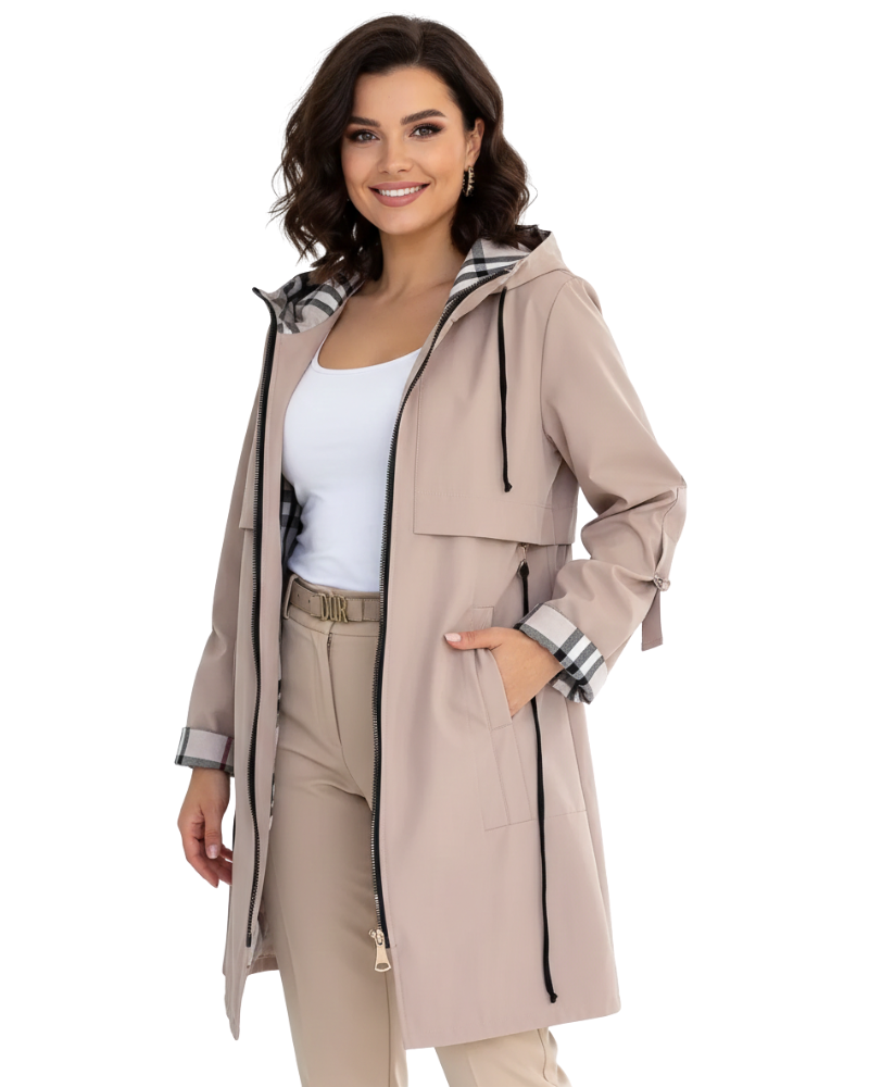 Alyssa Women's Waterproof Windbreaker – Fitted Cut & All-Season Hood