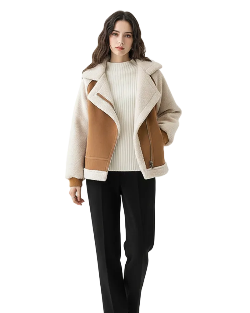 Amber Casual Women's Zip Jacket – Relaxed Fit & Daily Comfort