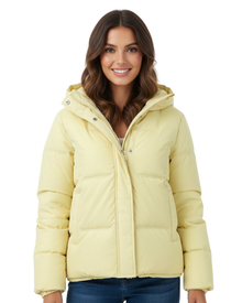 Zahra Women's Hooded Puffer Jacket – Lightweight and Warm Quilted Coat
