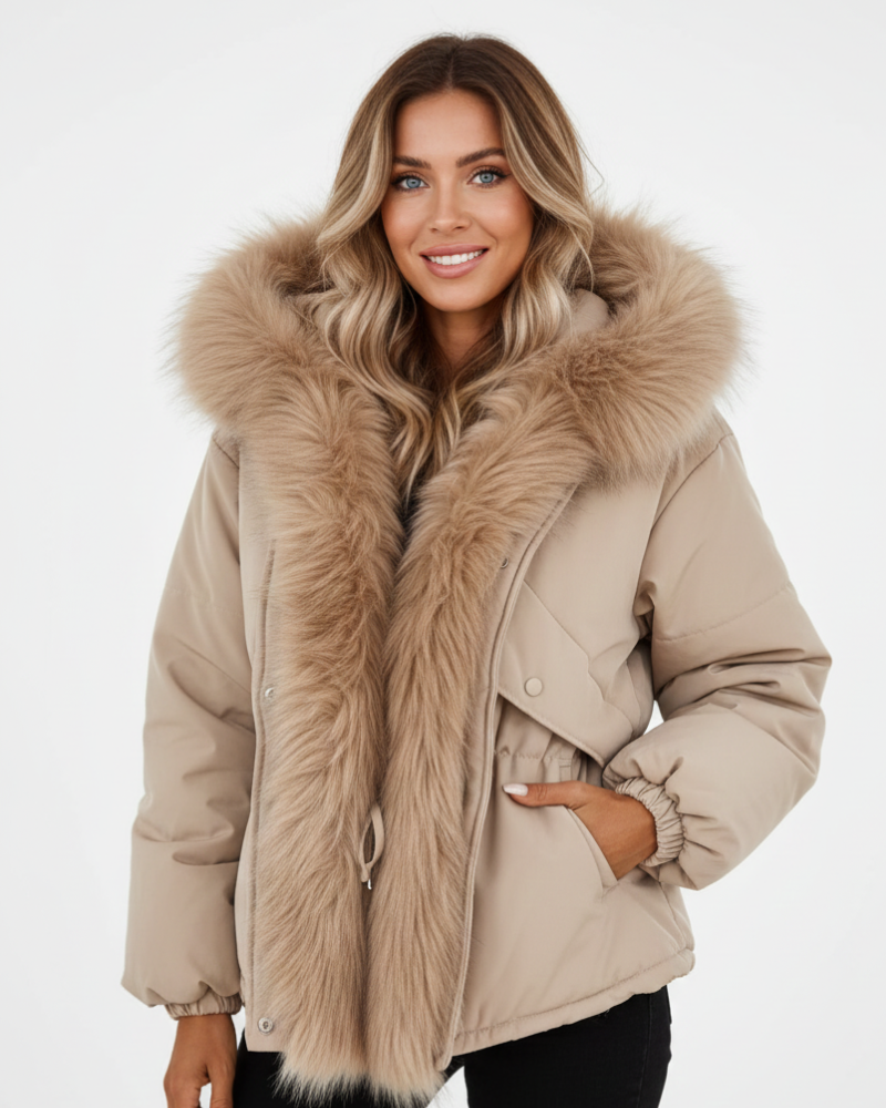 Genie Women's Parka – Warm Winter Coat with Comfortable Lining & Modern Design