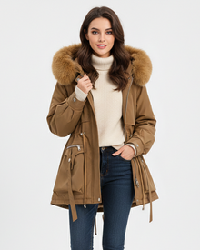 Nina Women's Winter Coat – Elegant Warm Jacket with Flattering Cut & Thermal Insulation