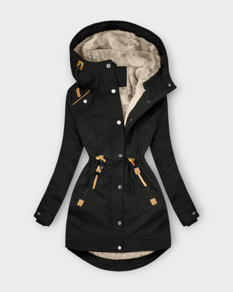 Blaire Women's Coat – Warm Lining, Practical Hood & Elegant Cut Winter