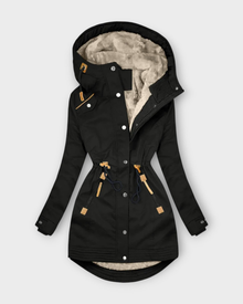 Blaire Women's Coat – Warm Lining, Practical Hood & Elegant Cut Winter