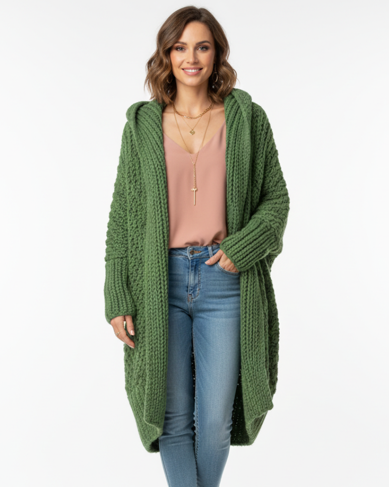 Nora Winter Cardigan for Women – Elegant and Warm Sweater with Modern and Versatile Design