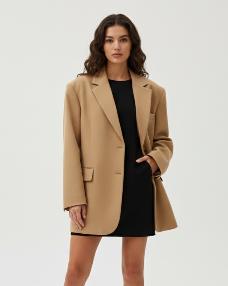 Sherry Oversize Blazer for Women – Elegant Jacket with Loose Fit and Modern Timeless Style