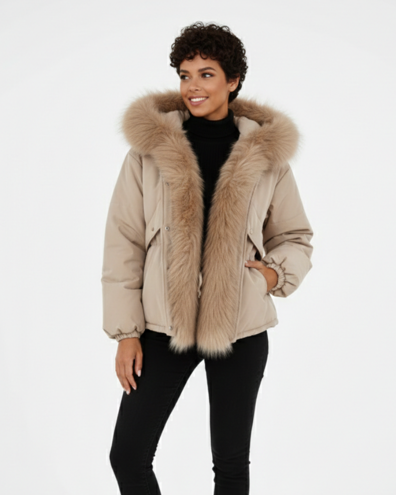 Genie Women's Parka – Warm Winter Coat with Comfortable Lining & Modern Design