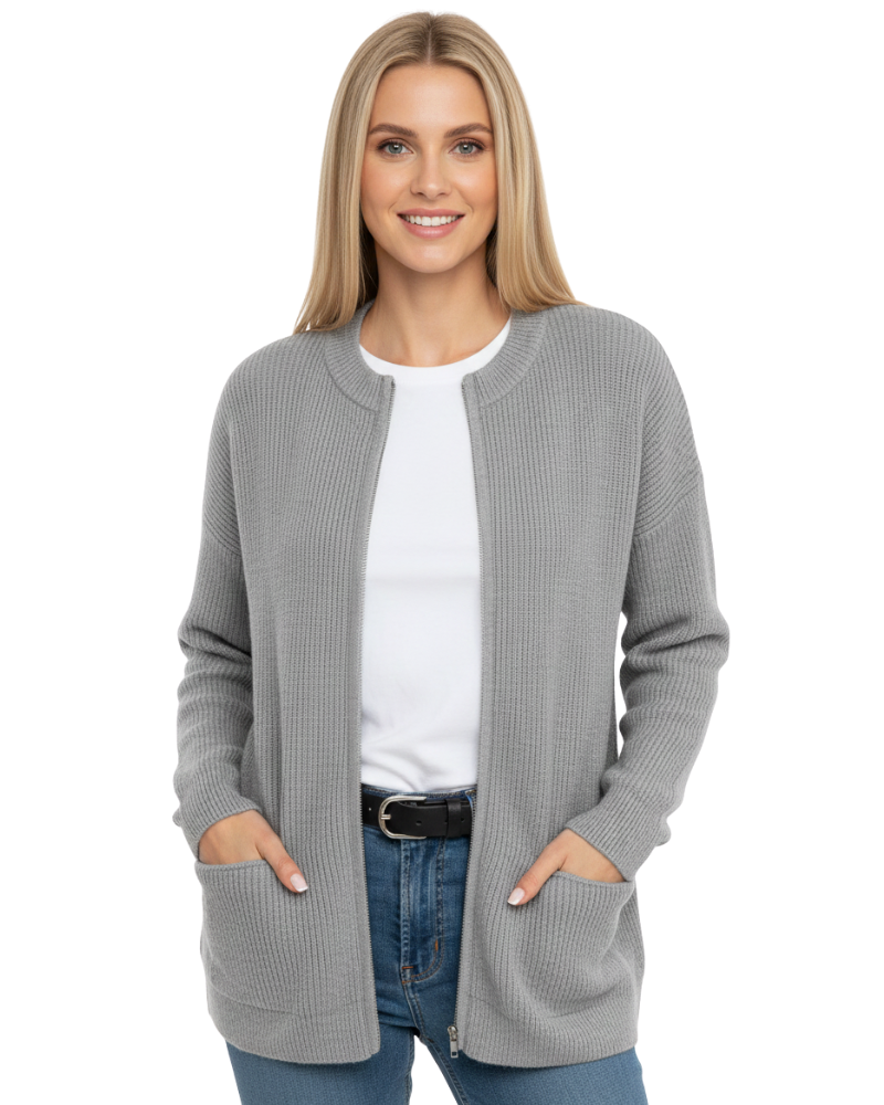 Layla Women's Vest – Soft Zipped Jacket with Comfortable Fit & Versatile Style