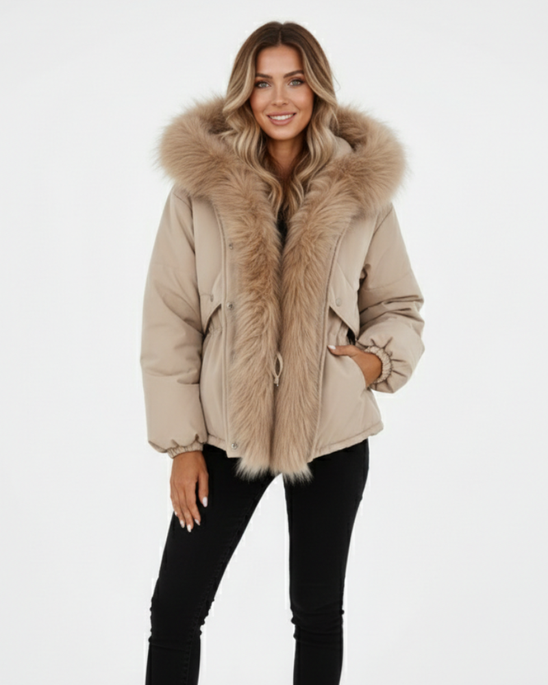Genie Women's Parka – Warm Winter Coat with Comfortable Lining & Modern Design