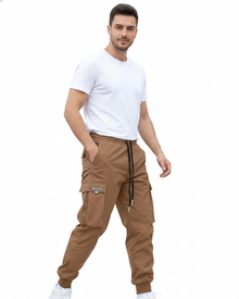 Davis Jogger Cargo Men – Comfortable Casual Pants with Side Pockets