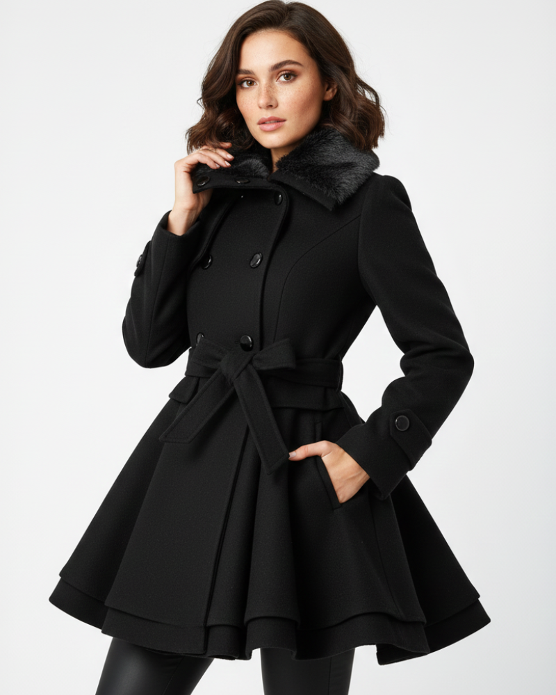 Shara Women's Winter Coat – Warm Elegant Jacket with Comfortable Fit & Modern Design
