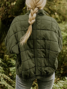 Jane Quilted Jacket Woman – Warm, Comfortable & Modern Style Winter Autumn