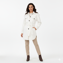 Jaze Mode Women's Polo Jacket – Casual Fit with Notched Collar & Buttoning