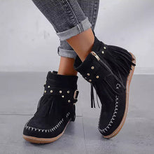 Joelle Winter Boots for Women – Warm Suede Boots with Furry Lining & Memory Foam Sole