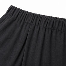 Solivia – Tulip Hem Cropped Wide Leg Pants with Pockets