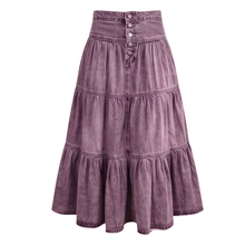 Soléra – Soft Button-Front Maxi Skirt