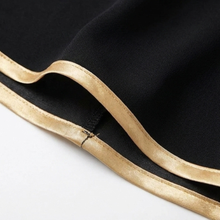 Florenza – Wide-Leg Pants with Gold Trim