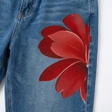Florenza – Bold Floral Wide Leg Jeans