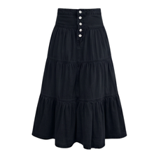 Soléra – Soft Button-Front Maxi Skirt