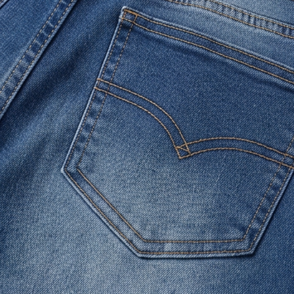 Veluna – Curve-Flattering Frayed Hem Denim Skirt