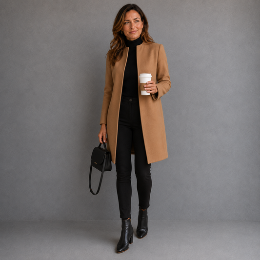 Élise Laurent | Minimalist Coat For Women