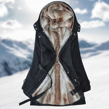 Sadie Long Parka for Women – Hood lined with faux fur and adjustable waist