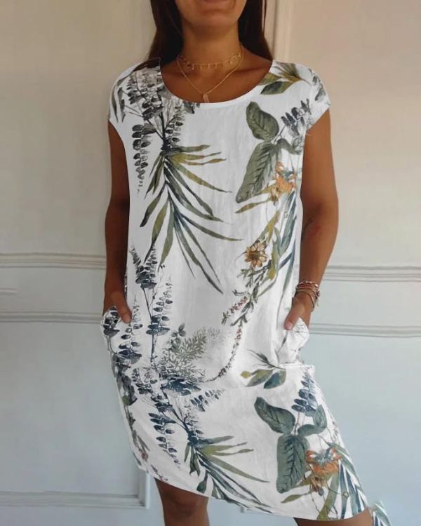 Azalea Robe Woman Summer – Light & Flattering in Cotton-Linen for Leisure & Travel
