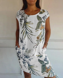 Azalea Robe Woman Summer – Light & Flattering in Cotton-Linen for Leisure & Travel