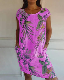 Azalea Robe Woman Summer – Light & Flattering in Cotton-Linen for Leisure & Travel
