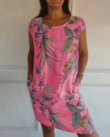 Azalea Robe Woman Summer – Light & Flattering in Cotton-Linen for Leisure & Travel