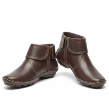 Leila Women's Boots – Waterproof Soft Leather Ankle Boots with Non-Slip Sole