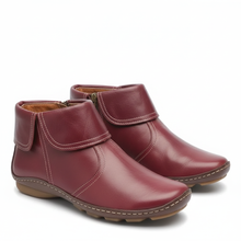 Leila Women's Boots – Waterproof Soft Leather Ankle Boots with Non-Slip Sole