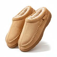 Leon Men's Plush Lined Slippers – Warm, Non-Slip & Comfortable House Shoes