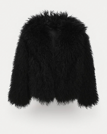 Melody Short Jacket for Women in Imitation Fur – Generous Volume & Bold Fashion Style