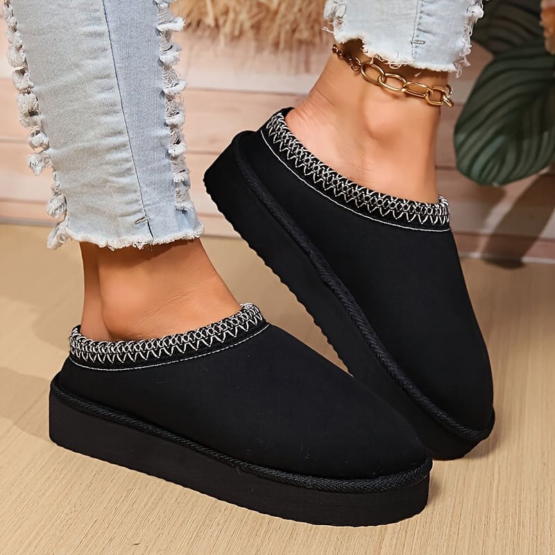 August Women's Indoor Shoes – Cozy Comfort, Breathable Design & Non-Slip Sole