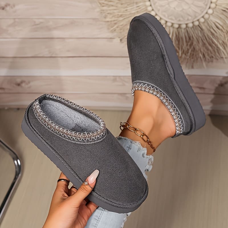 August Women's Indoor Shoes – Cozy Comfort, Breathable Design & Non-Slip Sole